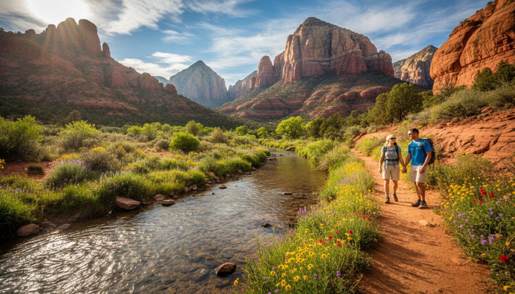 moderate sedona hikes along creek